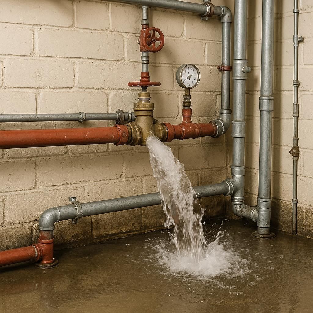 Промывка системы водоснабжения многоквартирного дома в Озёрах